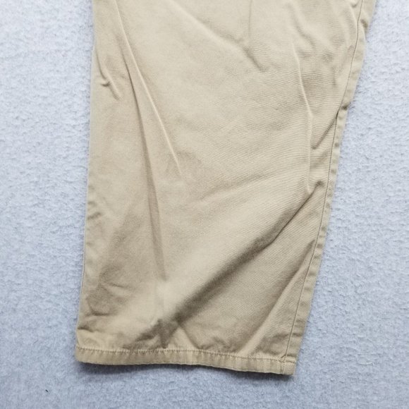 Tommy Hilfiger Pants Mens 36x30 Tan Ivory Pockets Cotton Lightweight - Picture 2 of 10
